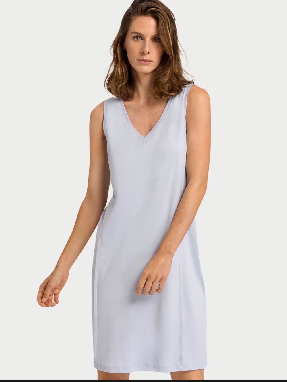 HANRO Pure Essence Cotton Tank Nightgown XL - Picture 9 of 9